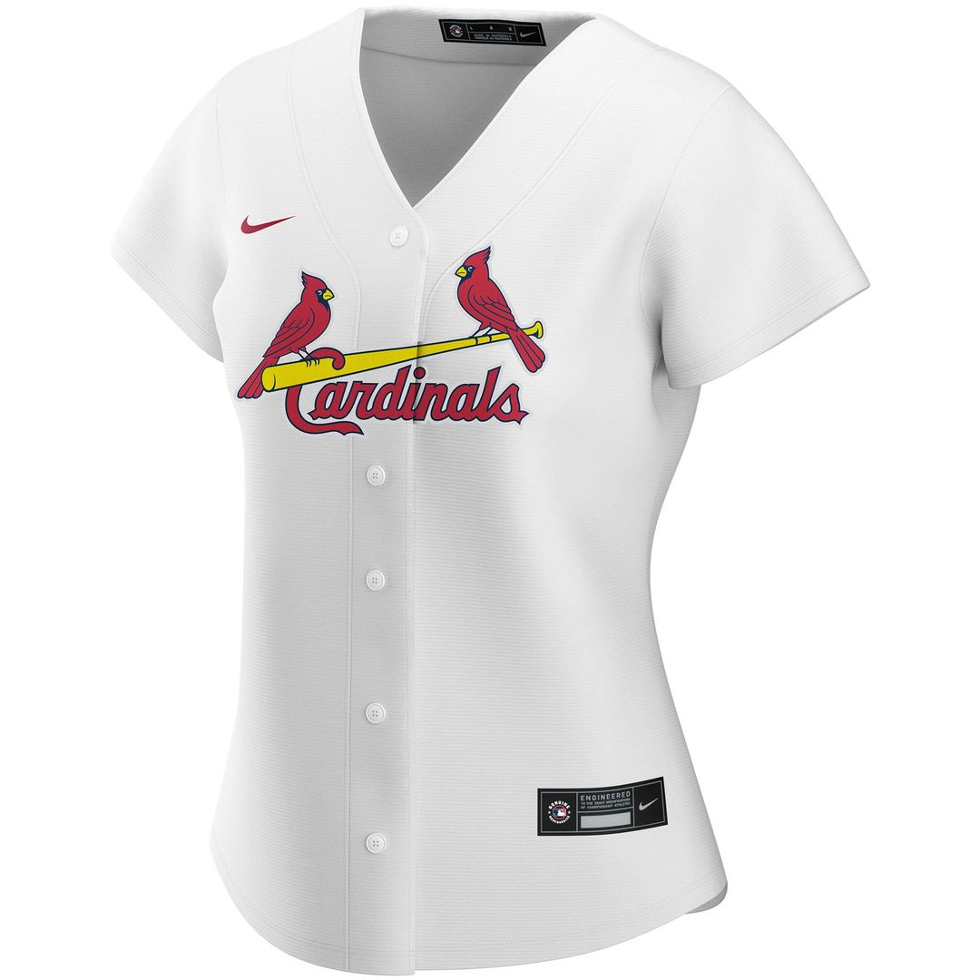 St. Louis Cardinals Nike Women's Home Replica Custom Jersey - White | MLB Fan Gear