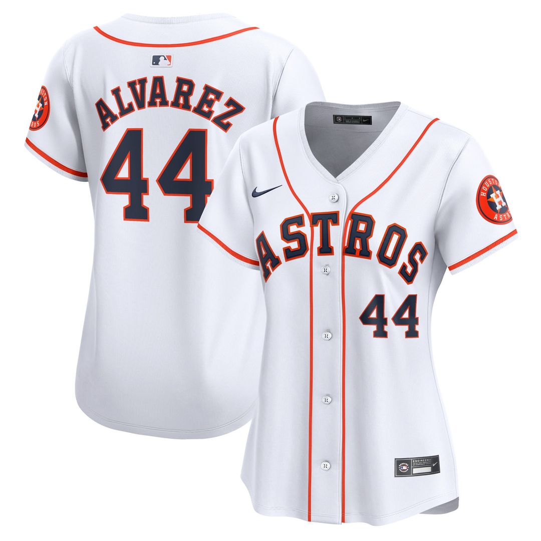 Yordan Alvarez Houston Astros Nike Women's Home Limited Player Jersey - White | MLB Fan Gear