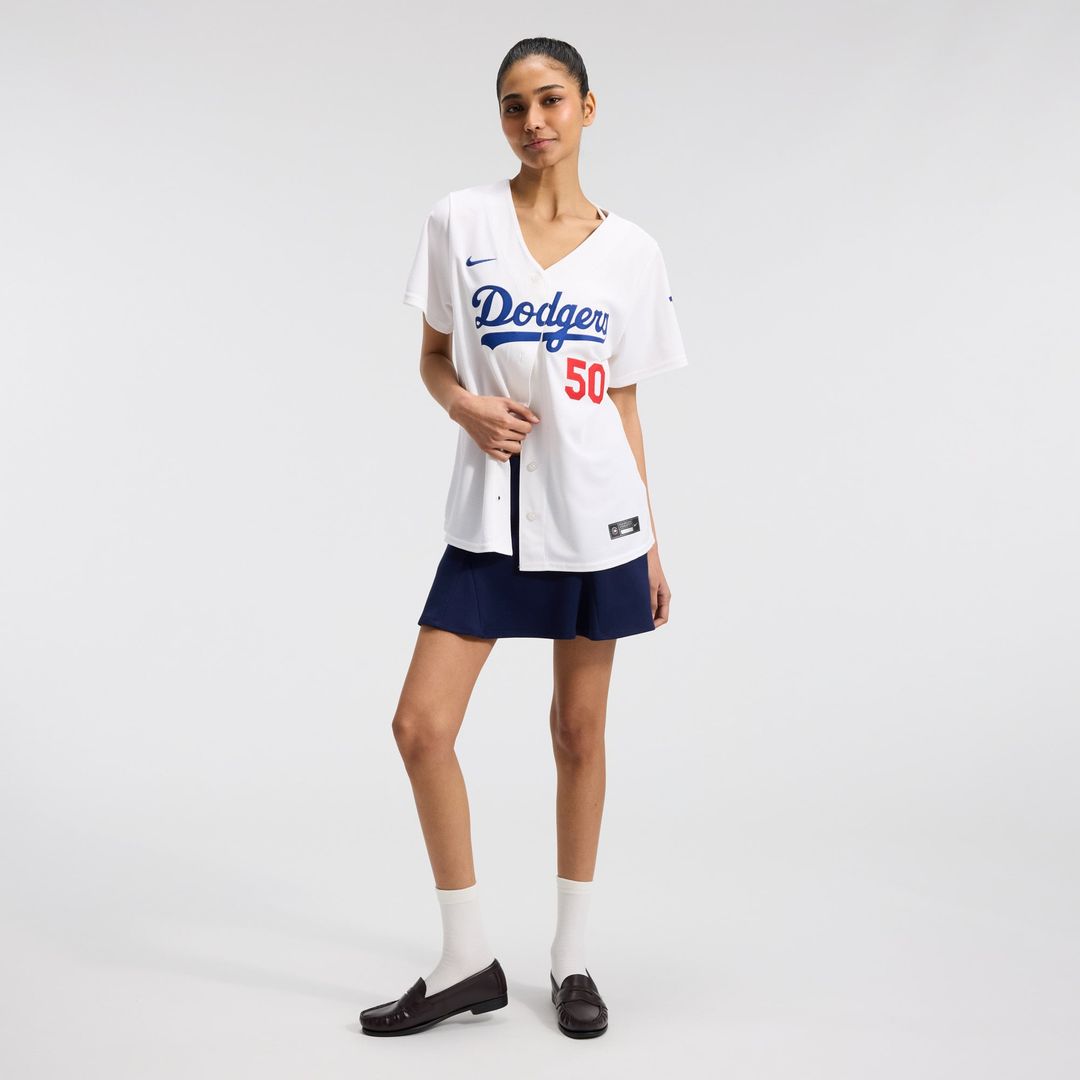 Mookie Betts Los Angeles Dodgers Nike Women's Home Stadium Jersey - White | MLB Fan Gear