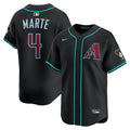 Ketel Marte Arizona Diamondbacks Nike Alternate Limited Jersey - Black | MLB Fan Gear