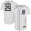Tarik Skubal Detroit Tigers Nike Youth Home Replica Player Jersey - White | MLB Fan Gear