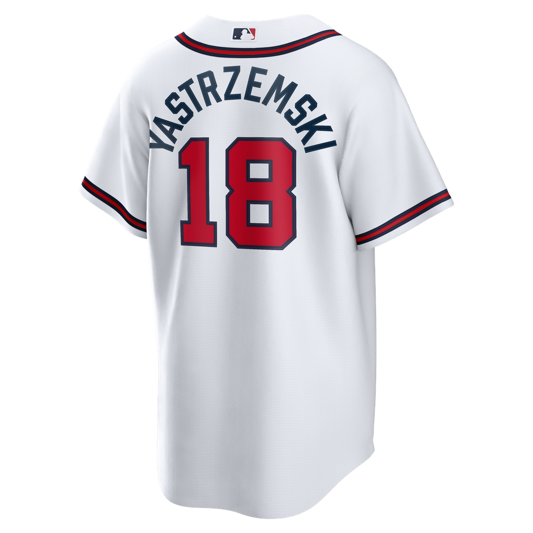 Mike Yastrzemski Atlanta Braves Nike Replica Jersey - White | MLB Fan Gear