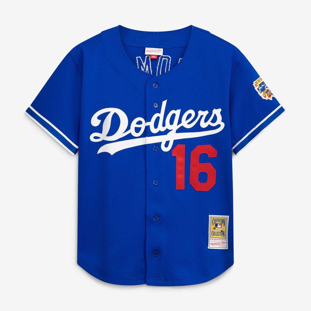 Hideo Nomo Los Angeles Dodgers Mitchell & Ness Big & Tall Cooperstown Collection Mesh Batting Practice Jersey - Royal | MLB Fan Gear