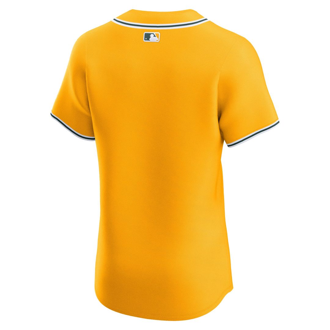 Athletics Nike Alternate 2 Elite Jersey - Gold | MLB Fan Gear
