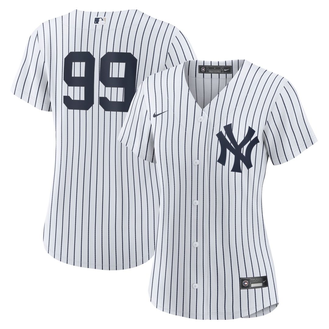 Aaron Judge New York Yankees Nike Women's Home Replica Player Jersey - White | MLB Fan Gear