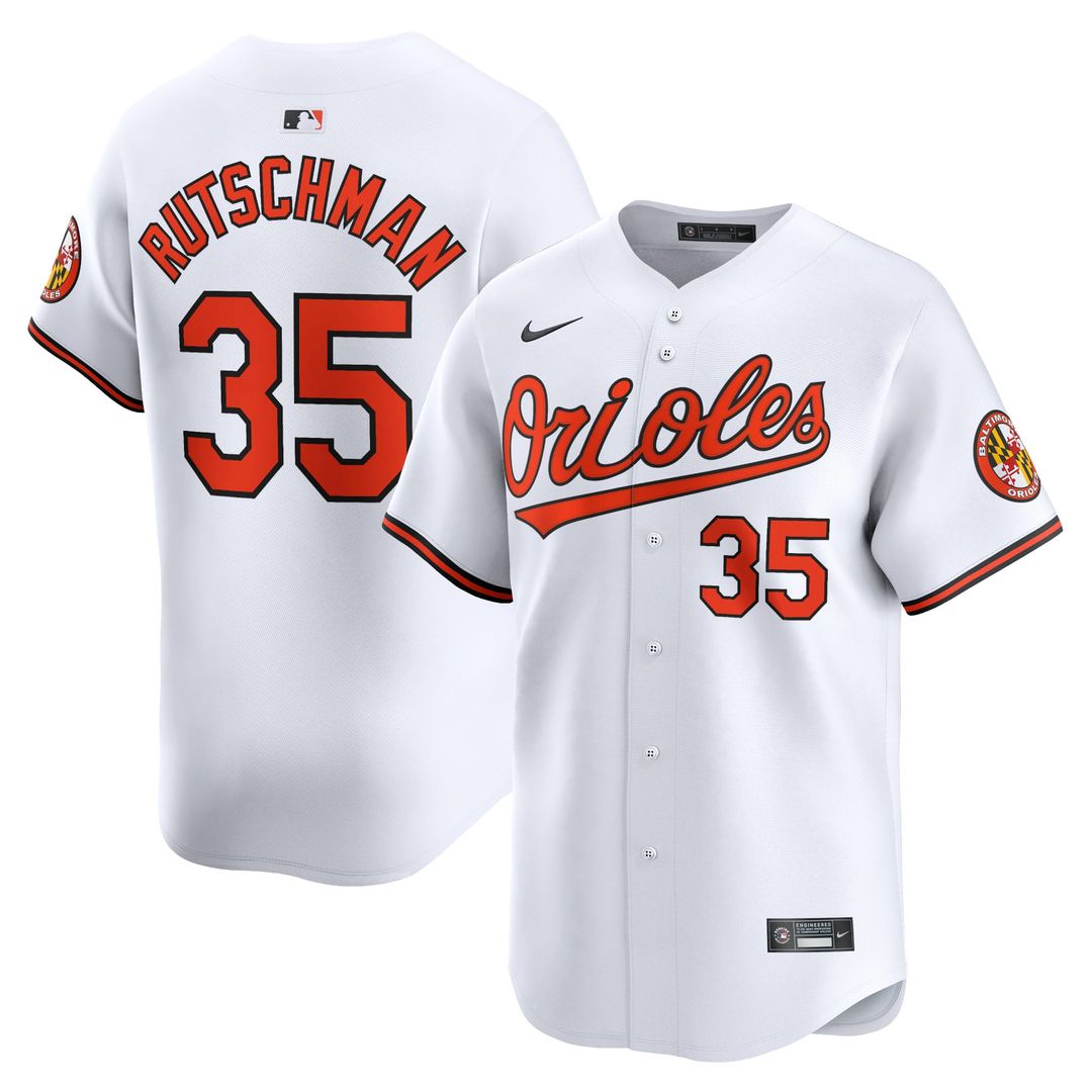 Adley Rutschman Baltimore Orioles Nike Home Limited Player Jersey - White | MLB Fan Gear