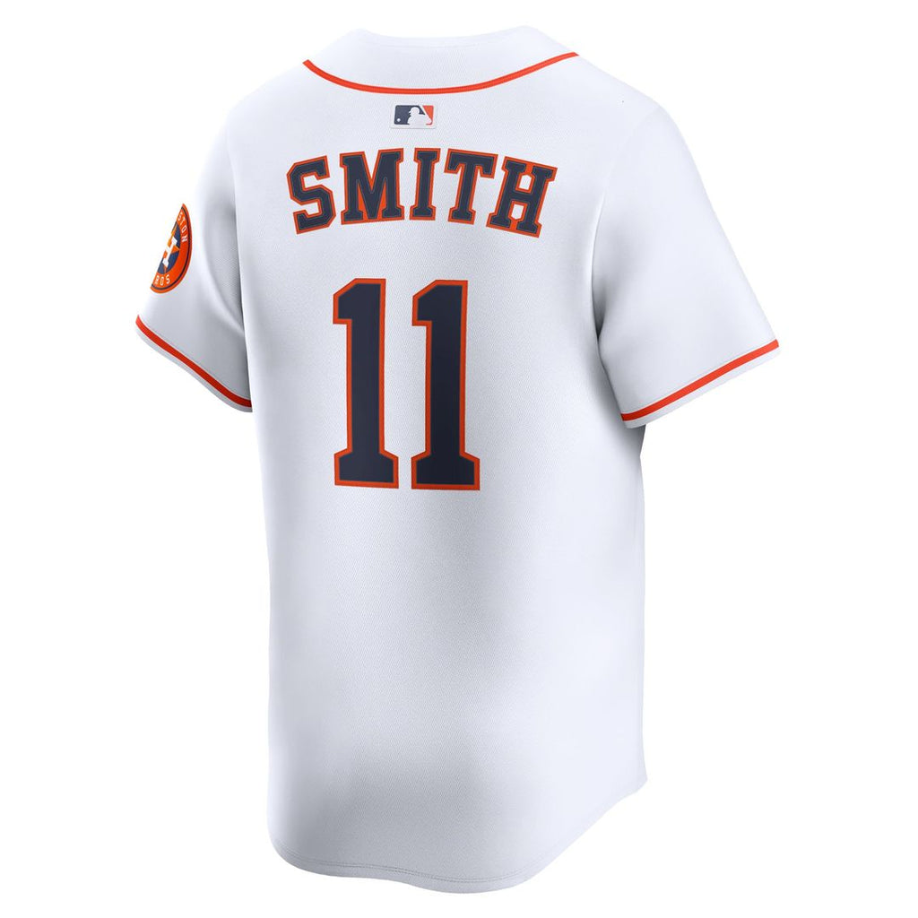 Cam Smith #11 Houston Astros Nike Home Limited Player Jersey - White | MLB Fan Gear