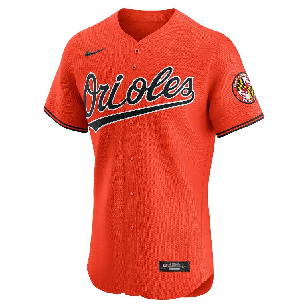Baltimore Orioles Nike Alternate 2 Elite Jersey - Orange | MLB Fan Gear