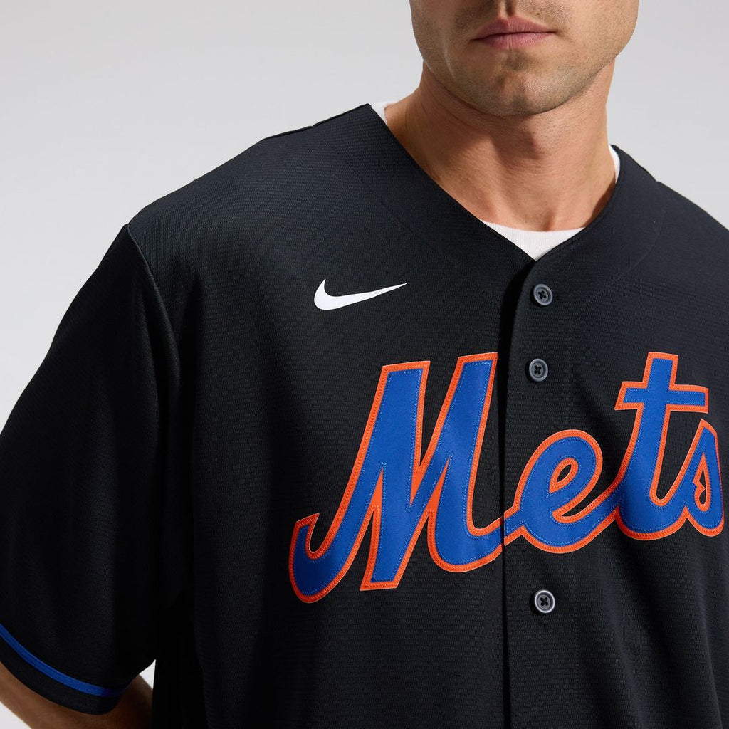 Starling Marte New York Mets Nike Alternate Replica Jersey - Black | MLB Fan Gear