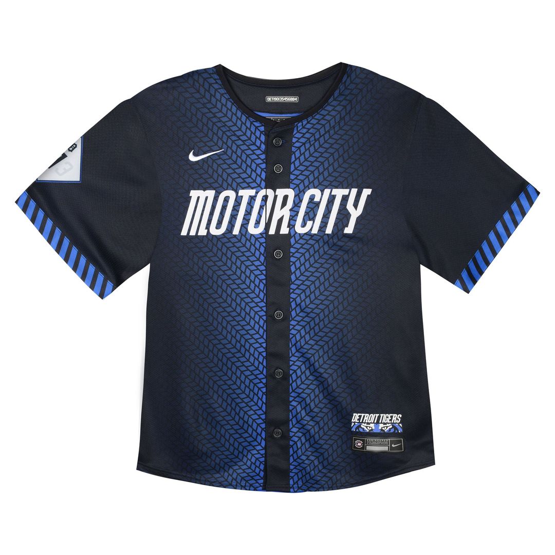 Javier Baez Detroit Tigers Nike Toddler 2024 City Connect Limited Jersey - Navy | MLB Fan Gear