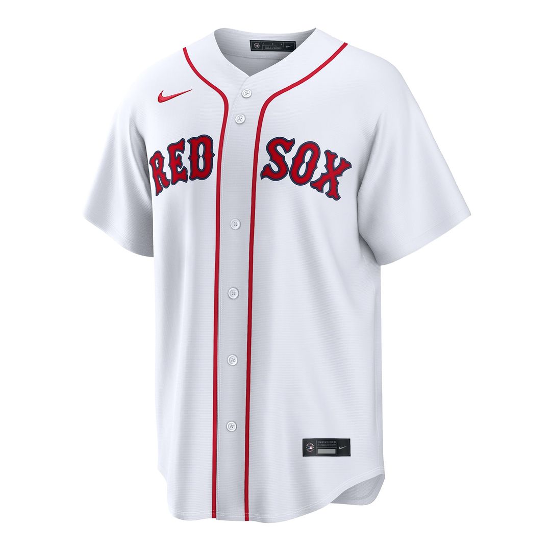Wilyer Abreu Boston Red Sox Nike Home Replica Jersey - White | MLB Fan Gear