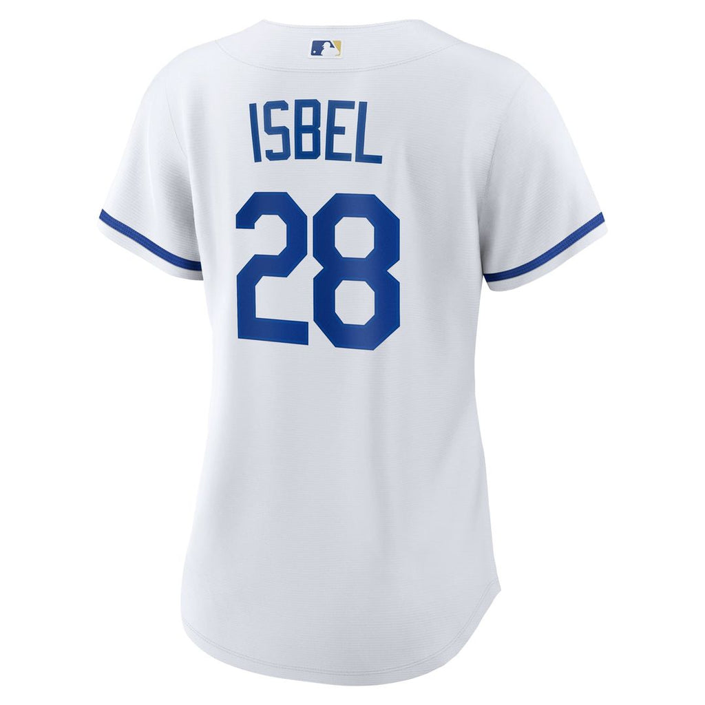 Kyle Isbel Kansas City Royals Nike Women's Home Replica Jersey - White | MLB Fan Gear
