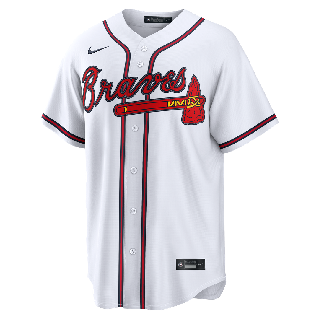 Grant Holmes Atlanta Braves Nike Home Replica Jersey - White | MLB Fan Gear