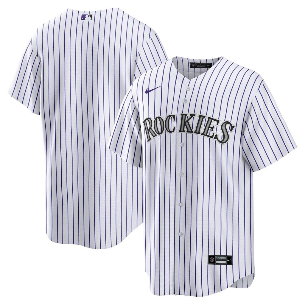 Colorado Rockies Nike Home Blank Replica Jersey - White | MLB Fan Gear