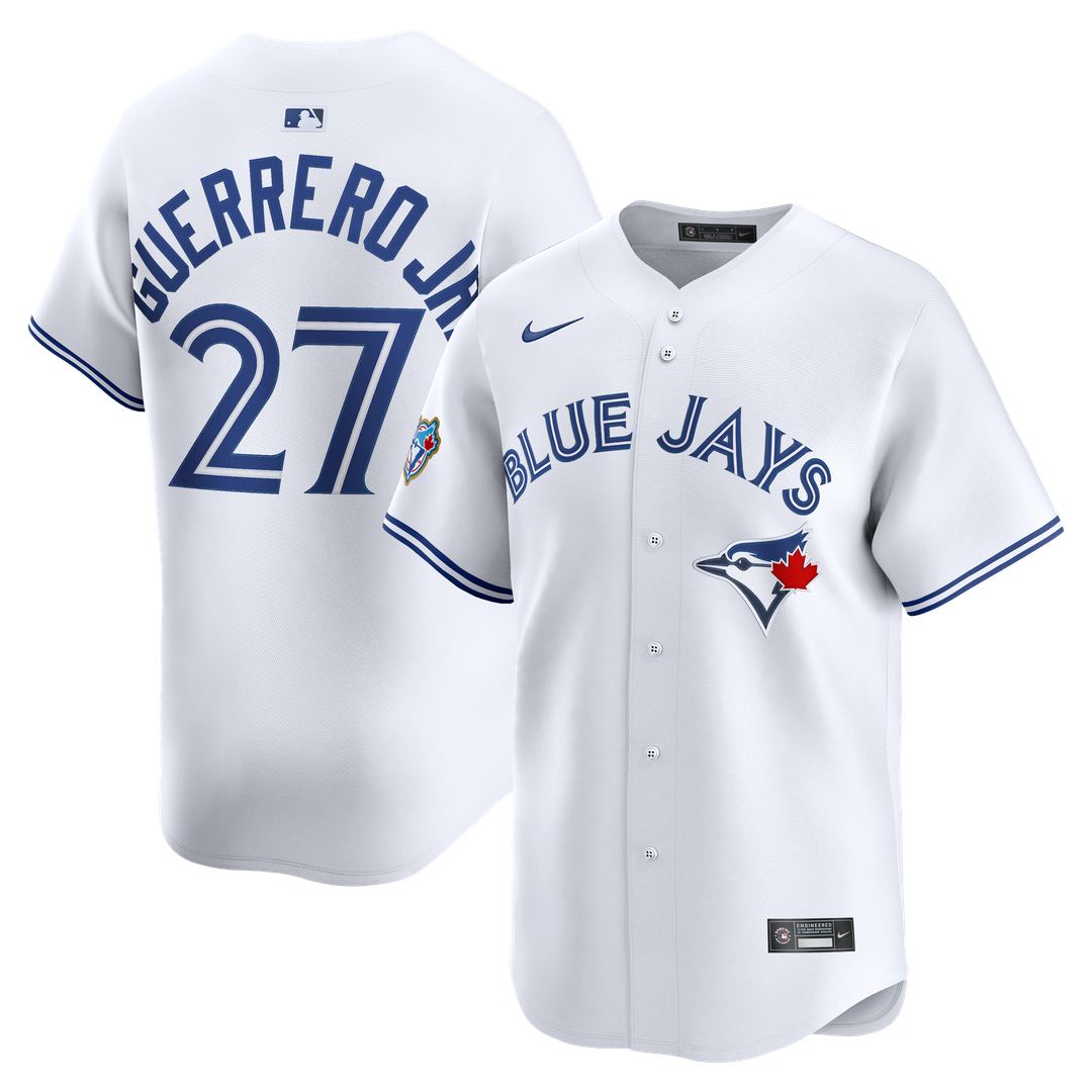 Vladimir Guerrero Jr. Toronto Blue Jays Nike Home Limited Jersey - White | MLB Fan Gear