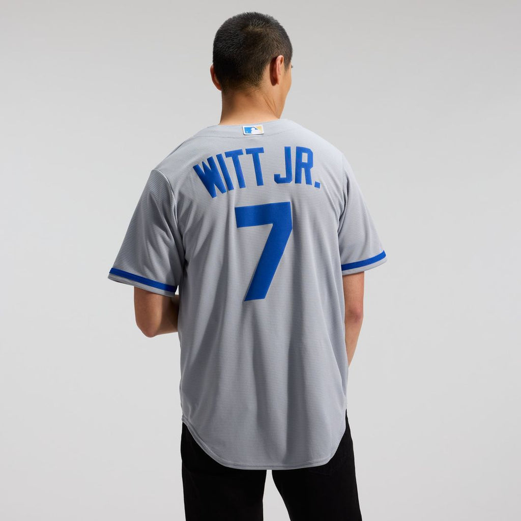 Bobby Witt Jr. Kansas City Royals Nike Road Replica Jersey - Gray | MLB Fan Gear