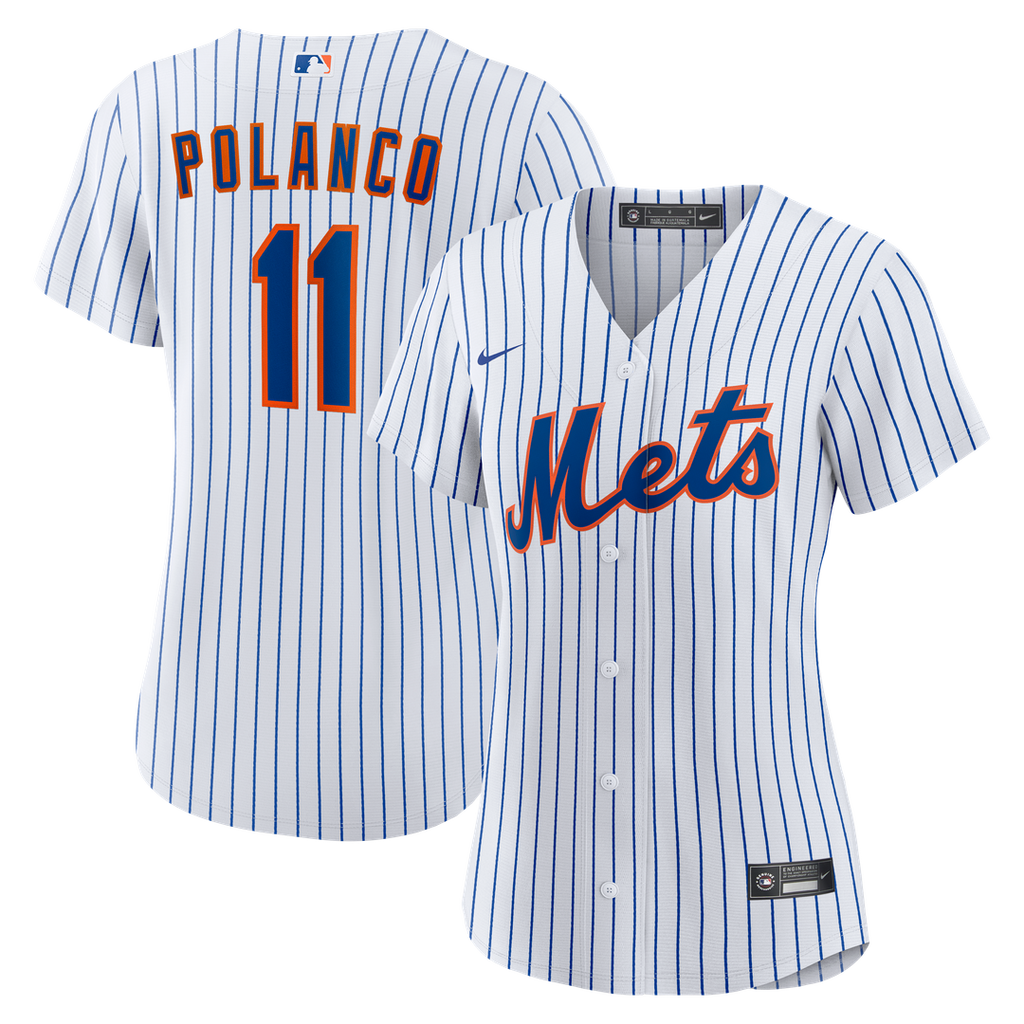 Jorge Polanco New York Mets Nike Women's Home Replica Jersey - White | MLB Fan Gear