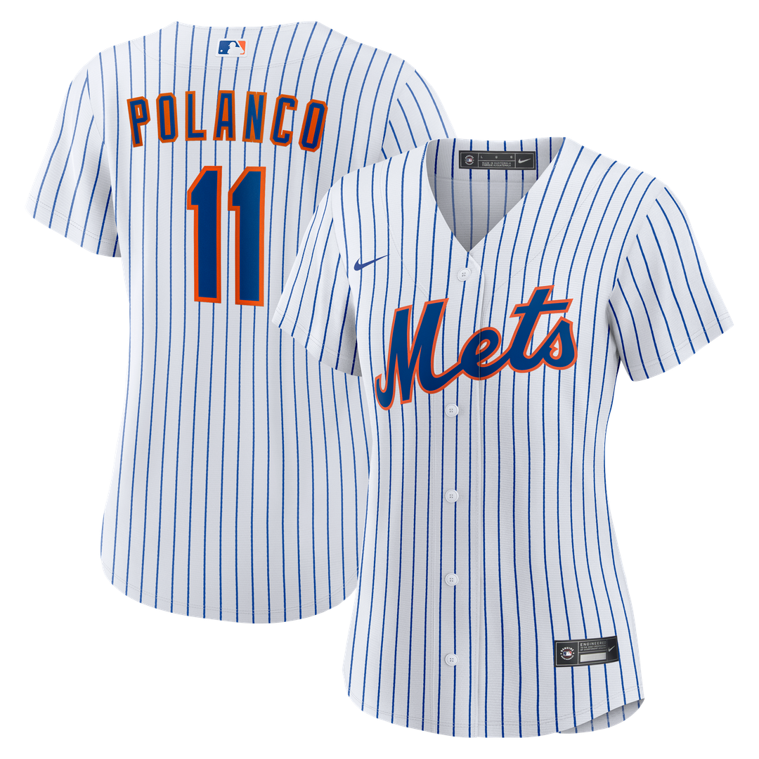 Jorge Polanco New York Mets Nike Women's Home Replica Jersey - White | MLB Fan Gear