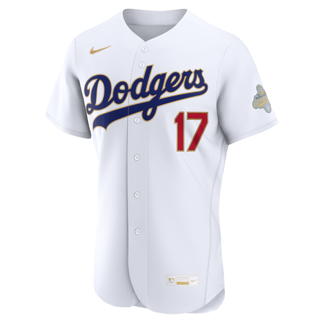 Shohei Ohtani Los Angeles Dodgers Nike 2026 Gold Collection Authentic Jersey - White | MLB Fan Gear