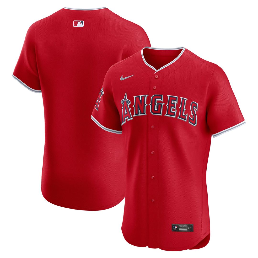 Los Angeles Angels Nike Alternate Elite Jersey - Red | MLB Fan Gear