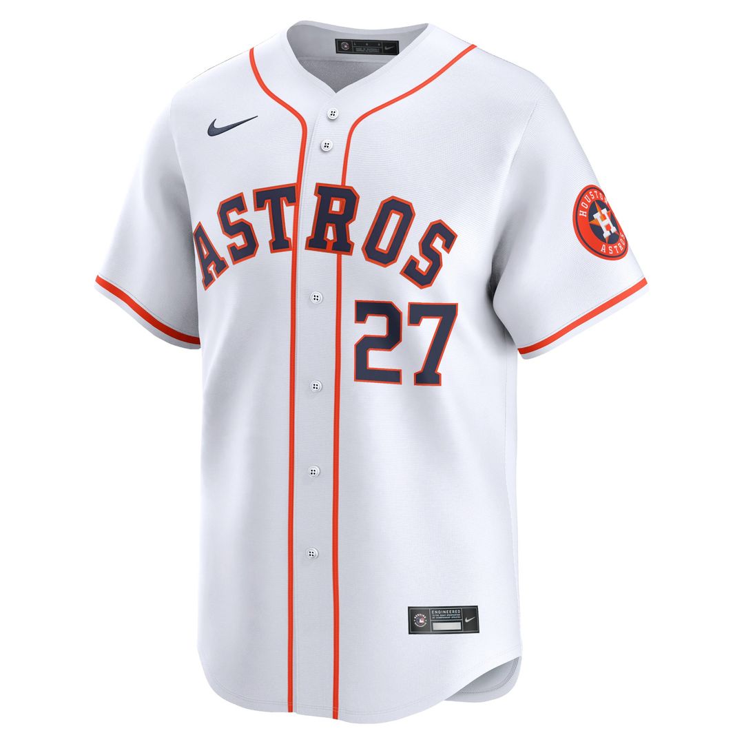 Jose Altuve Houston Astros Nike Home Limited Player Jersey - White | MLB Fan Gear