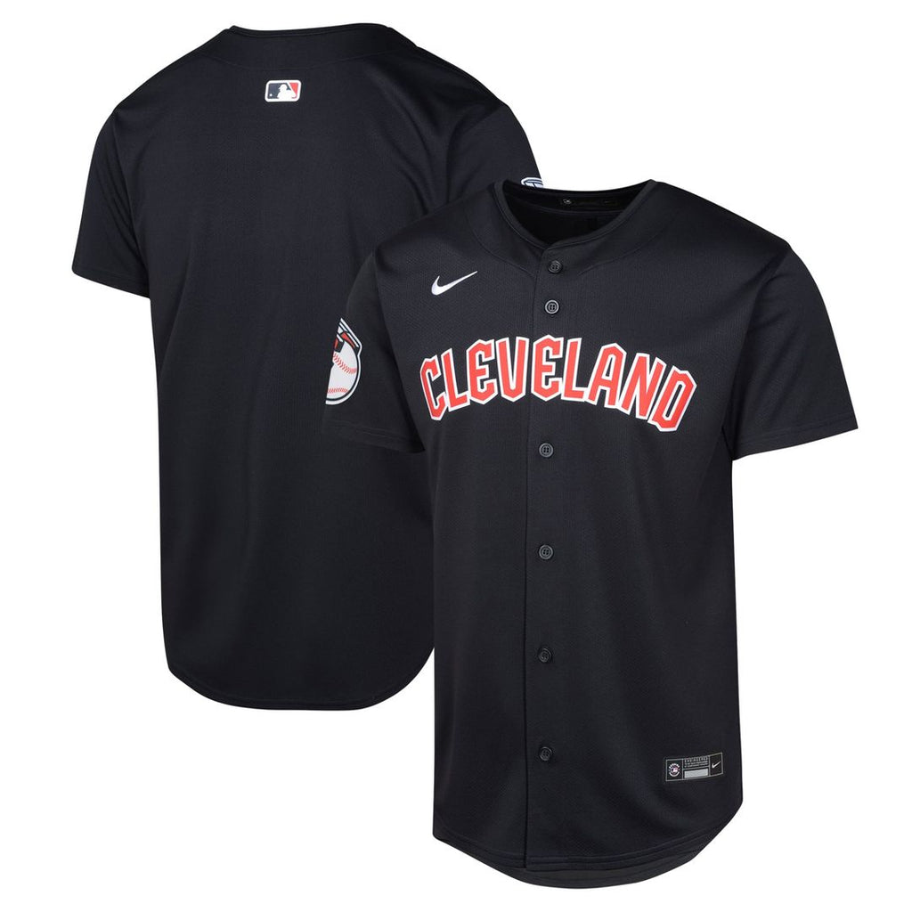 Cleveland Guardians Nike Youth Alternate Limited Jersey - Navy | MLB Fan Gear
