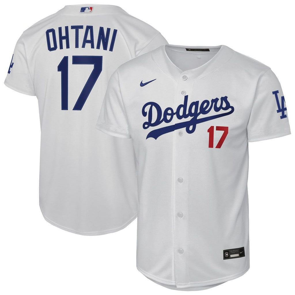Shohei Ohtani Los Angeles Dodgers Nike Youth Home Stadium Jersey - White | MLB Fan Gear