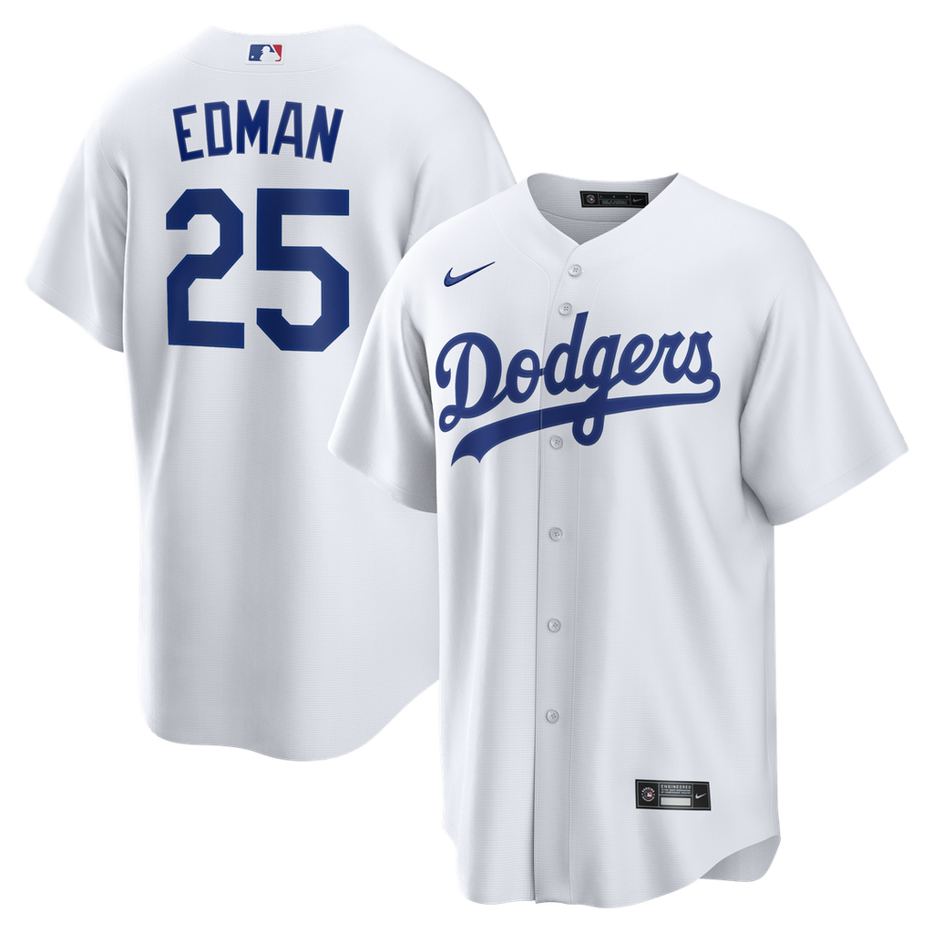 Tommy Edman Los Angeles Dodgers Nike Home Replica Jersey - White | MLB Fan Gear