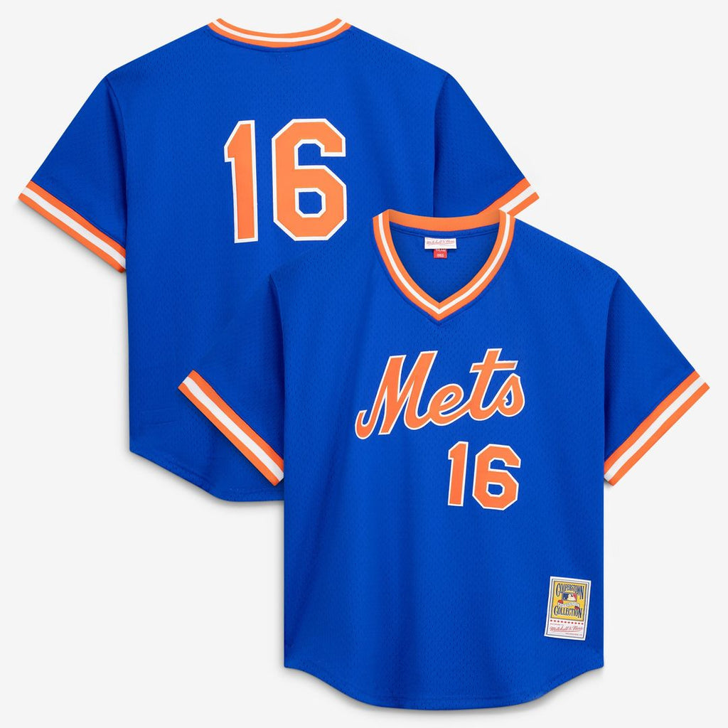 Dwight Gooden New York Mets Mitchell & Ness Authentic Batting Practice Jersey - Royal | MLB Fan Gear
