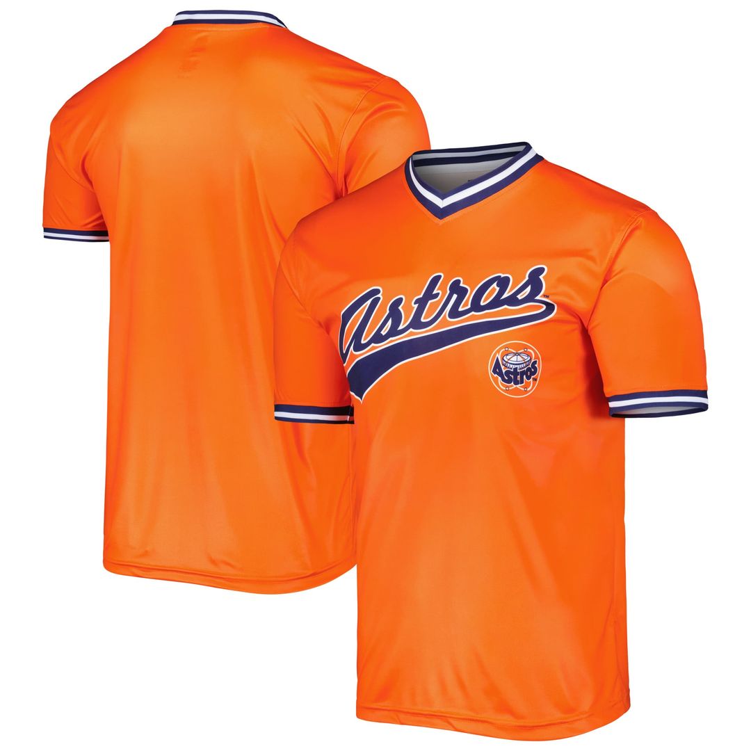 Houston Astros Stitches Cooperstown Collection Team Jersey - Orange | MLB Fan Gear