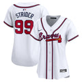 Spencer Strider Atlanta Braves Nike Women's Home Limited Player Jersey - White | MLB Fan Gear