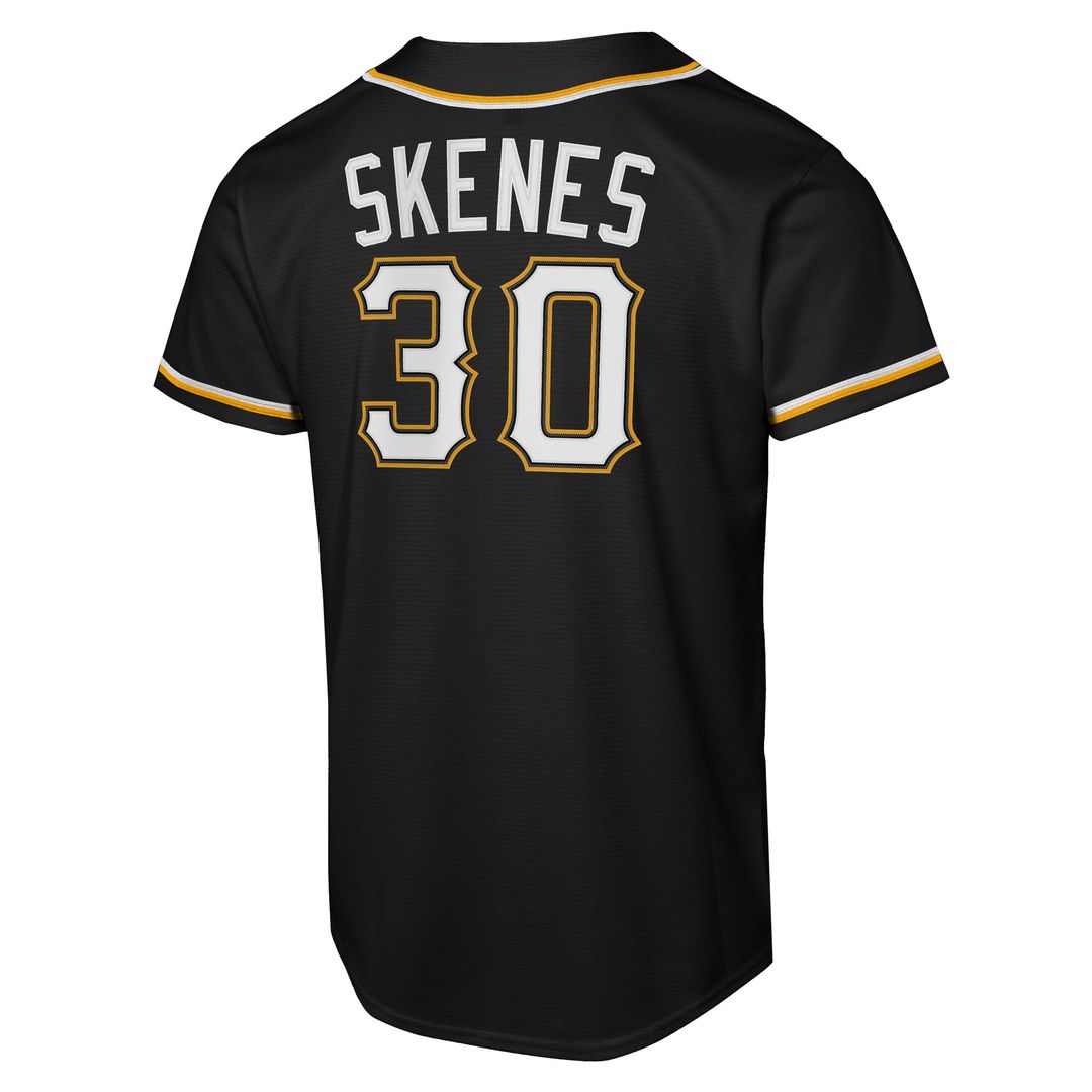Paul Skenes Pittsburgh Pirates Nike Youth Fashion Replica Player Jersey - Black | MLB Fan Gear