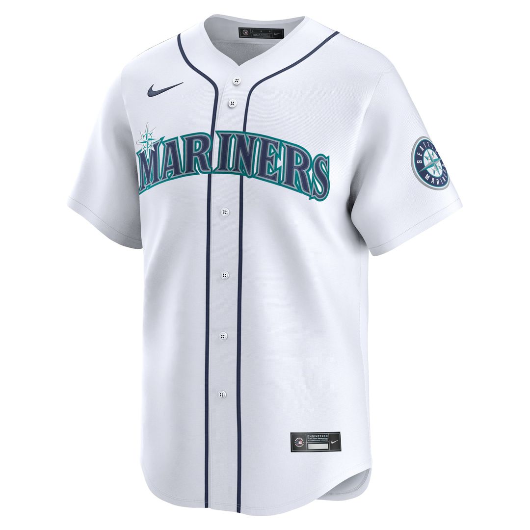 Julio Rodríguez Seattle Mariners Nike Home Limited Player Jersey - White | MLB Fan Gear