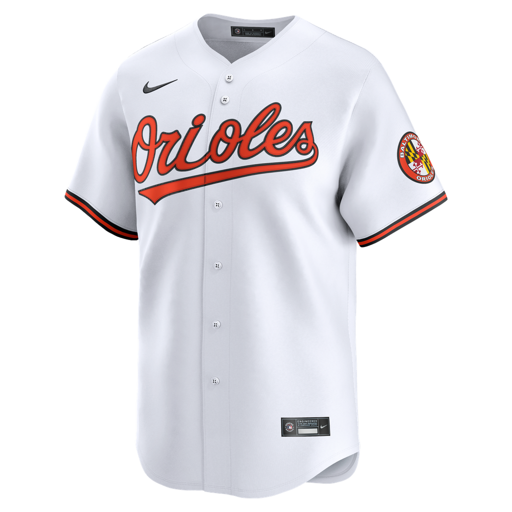Baltimore Orioles Nike Home Limited Jersey - White | MLB Fan Gear