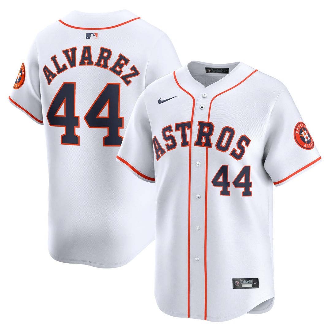 Yordan Alvarez Houston Astros Nike Home Limited Player Jersey - White | MLB Fan Gear
