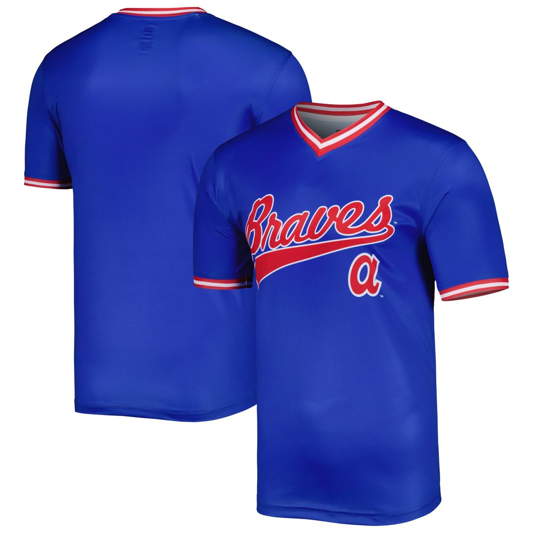 Atlanta Braves Stitches Cooperstown Collection Team Jersey - Royal | MLB Fan Gear