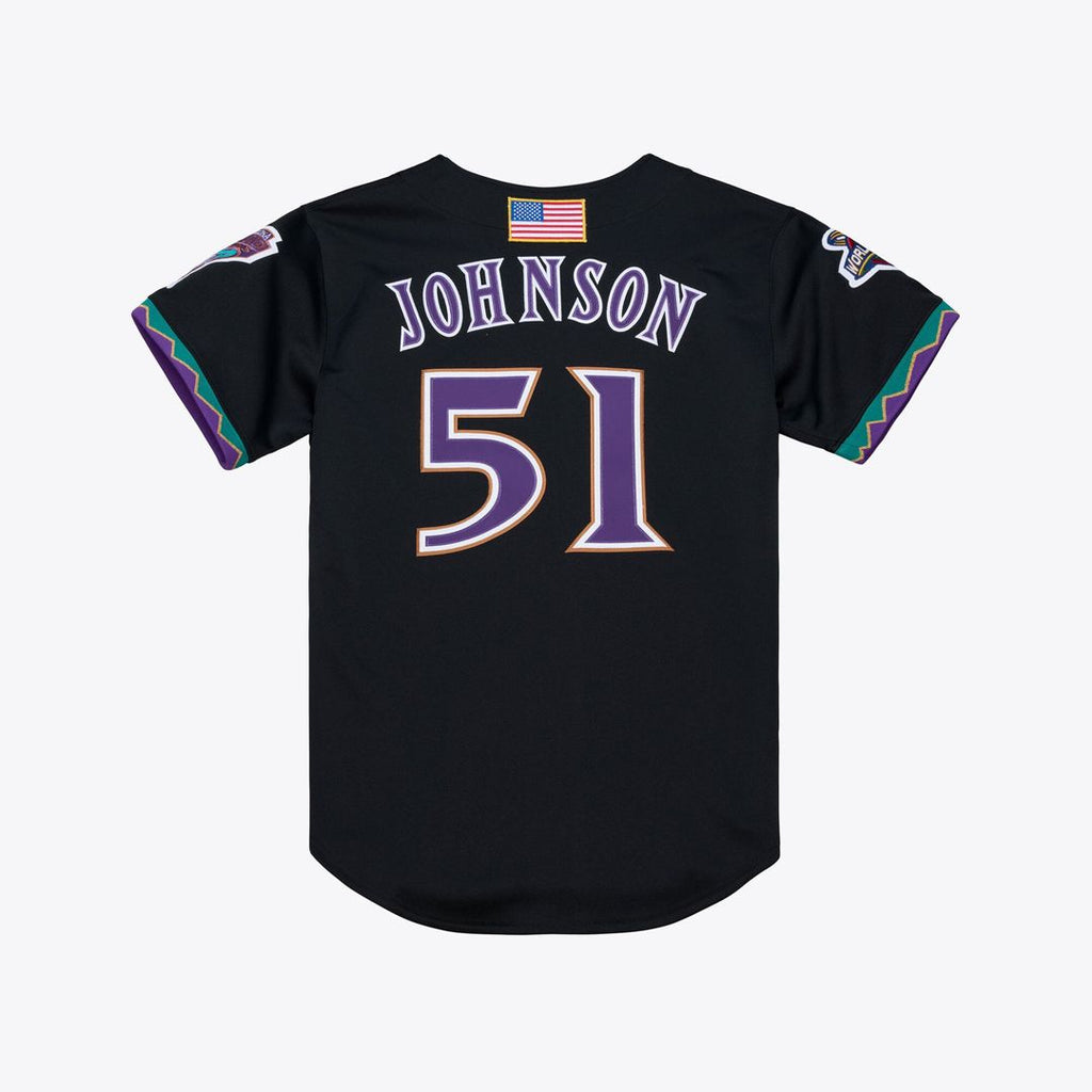 Randy Johnson Arizona Diamondbacks Mitchell & Ness 2000 Throwback Authentic Jersey - Purple | MLB Fan Gear