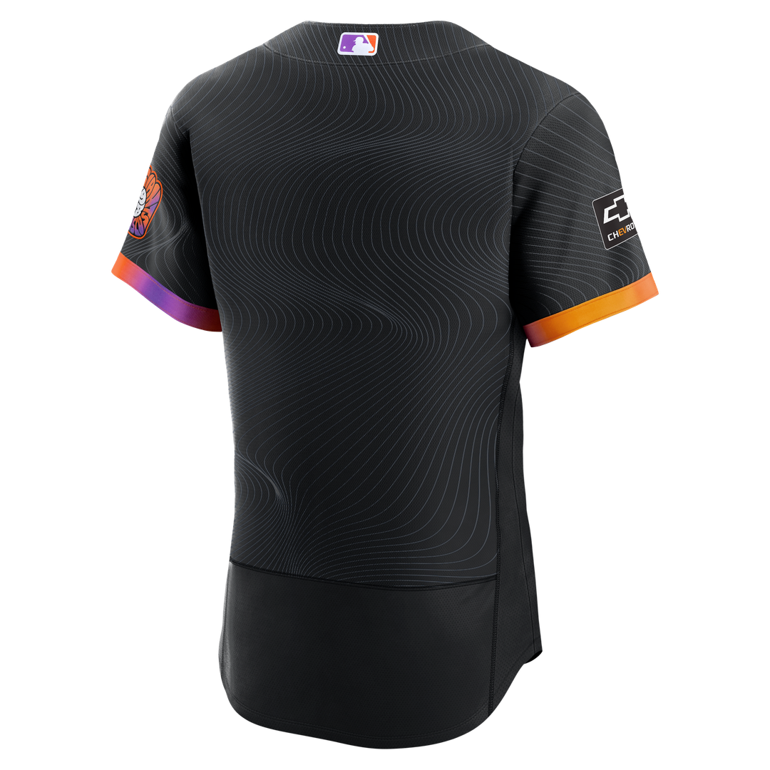 San Francisco Giants Nike City Connect Authentic Sponsor Patch Jersey - Anthracite | MLB Fan Gear