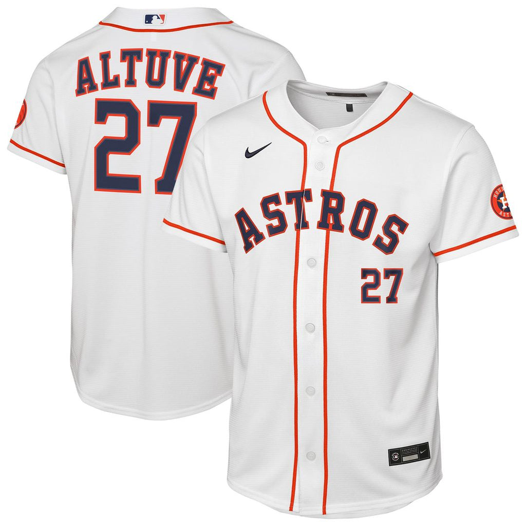 Jose Altuve Houston Astros Nike Youth Home Stadium Jersey - White | MLB Fan Gear