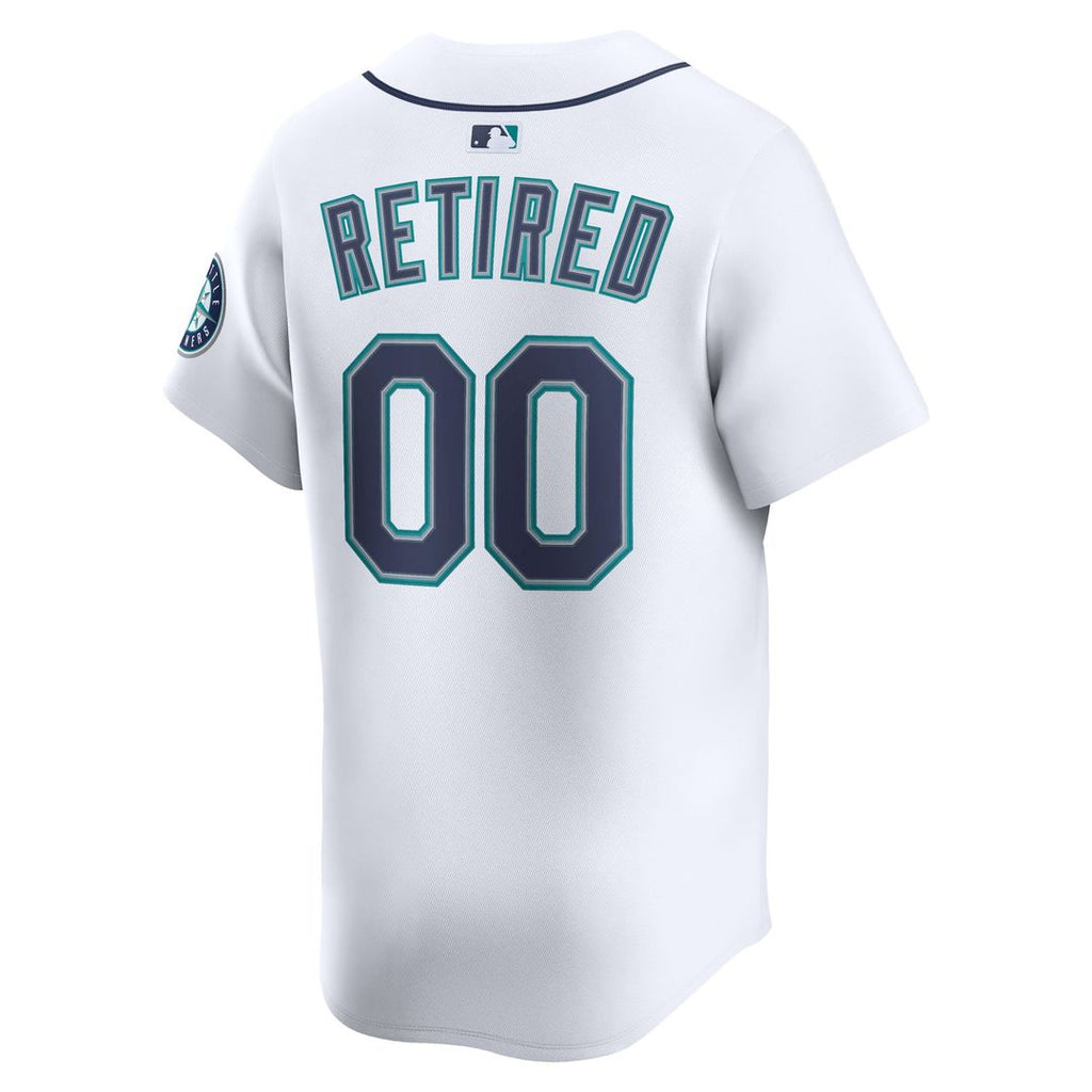 Seattle Mariners Nike Home Limited Pick-A-Player Retired Roster Jersey - White | MLB Fan Gear