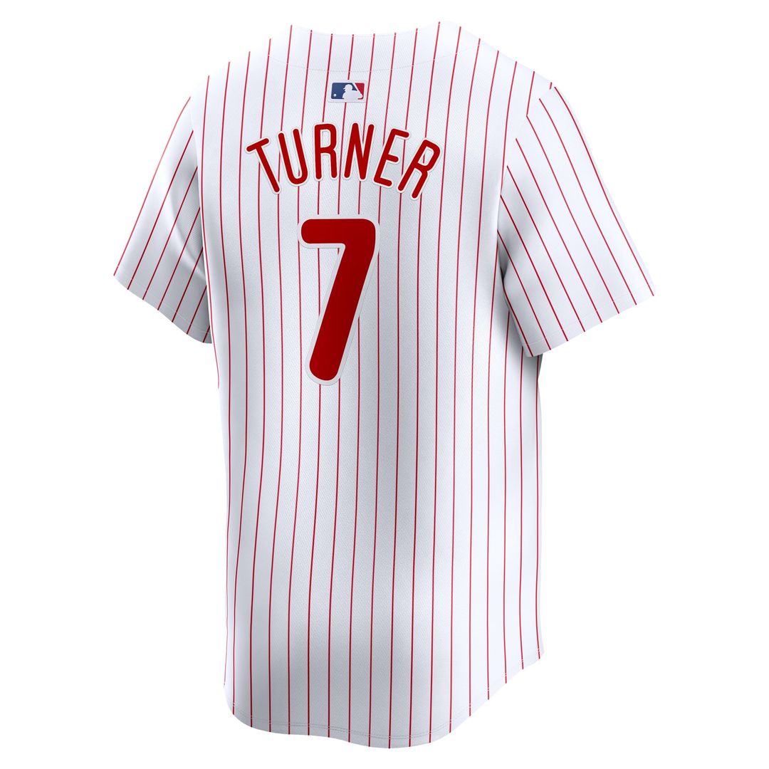 Trea Turner Philadelphia Phillies Nike Youth Home Limited Player Jersey - White | MLB Fan Gear