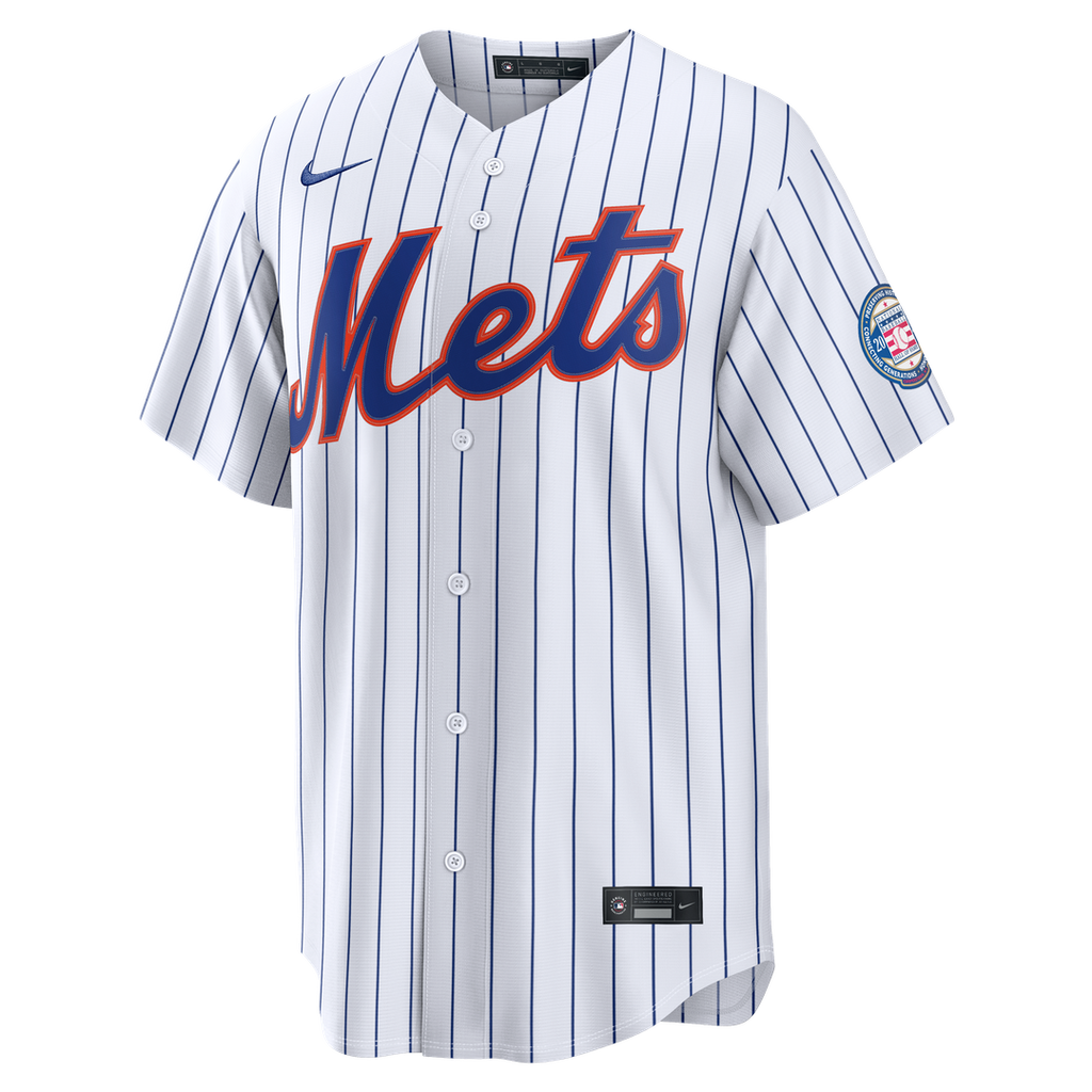 Carlos Beltran New York Mets Nike Home Replica 2026 Hall of Fame Patch Jersey - White | MLB Fan Gear