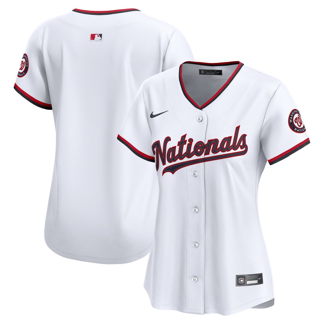 Washington Nationals Nike Women's Home Limited Jersey - White | MLB Fan Gear