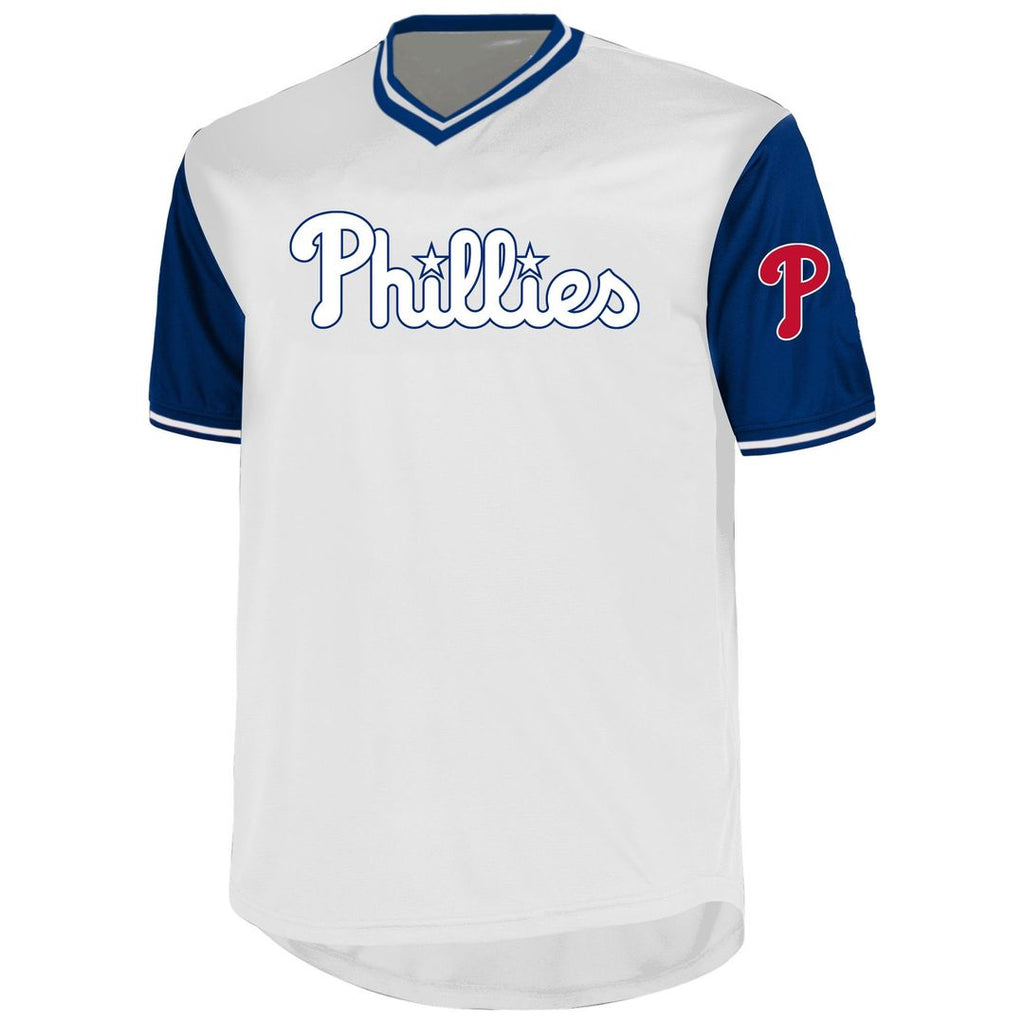 Bryce Harper Philadelphia Phillies Profile Big & Tall Name & Number Jersey - White | MLB Fan Gear