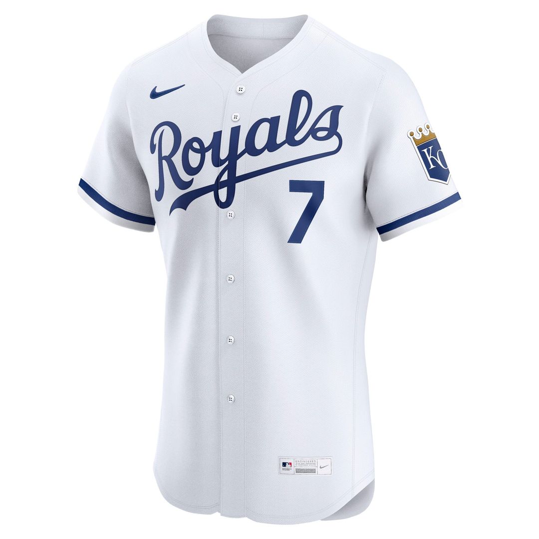 Bobby Witt Jr. Kansas City Royals Nike Alternate 2 Elite Player Jersey - Royal | MLB Fan Gear