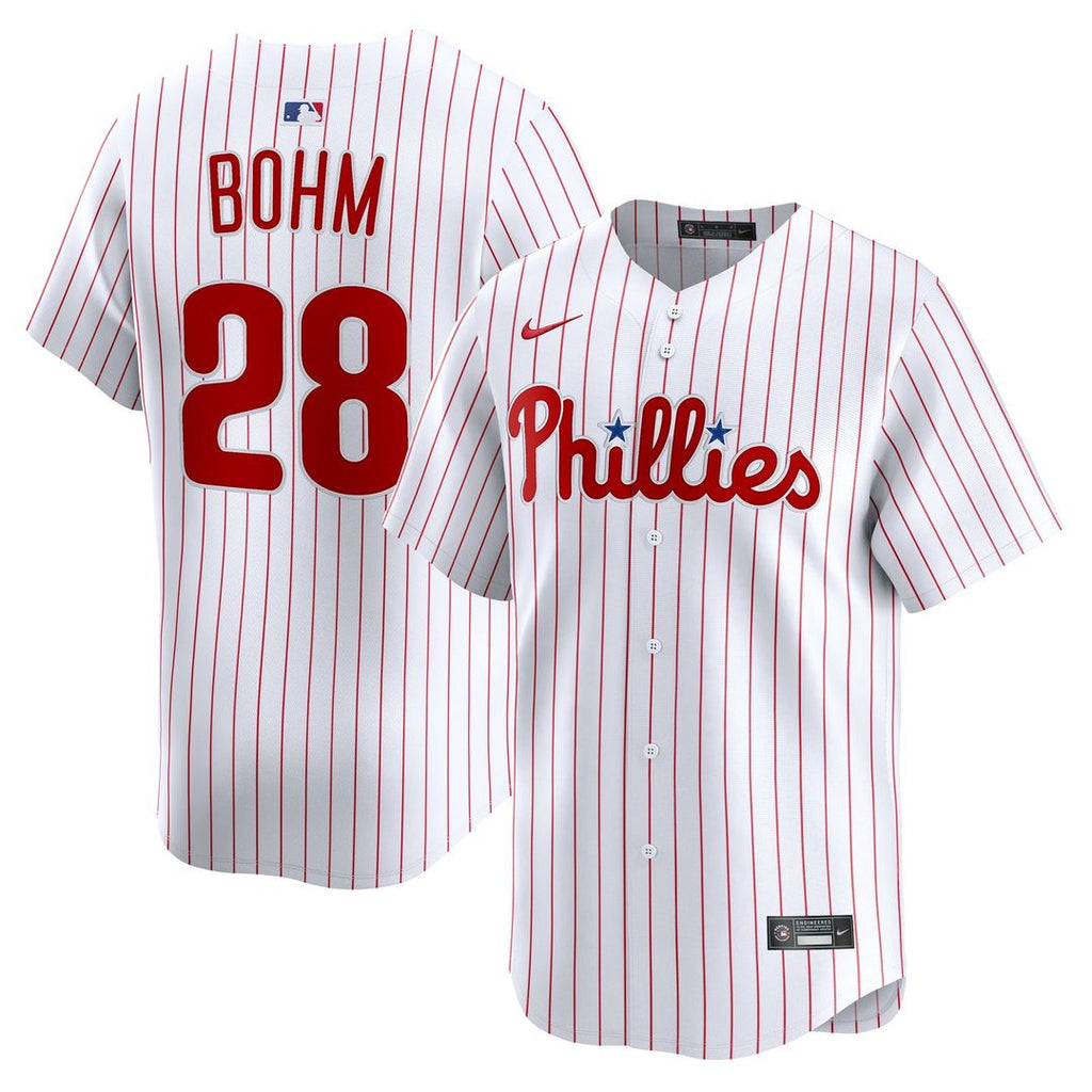 Alec Bohm Philadelphia Phillies Nike Home Limited Player Jersey - White | MLB Fan Gear