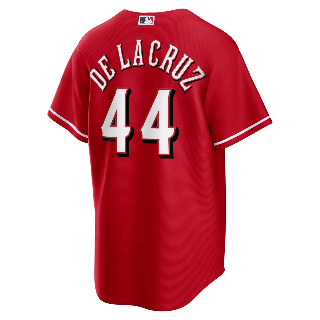 Elly De La Cruz Cincinnati Reds Nike Road Replica Jersey - Gray | MLB Fan Gear