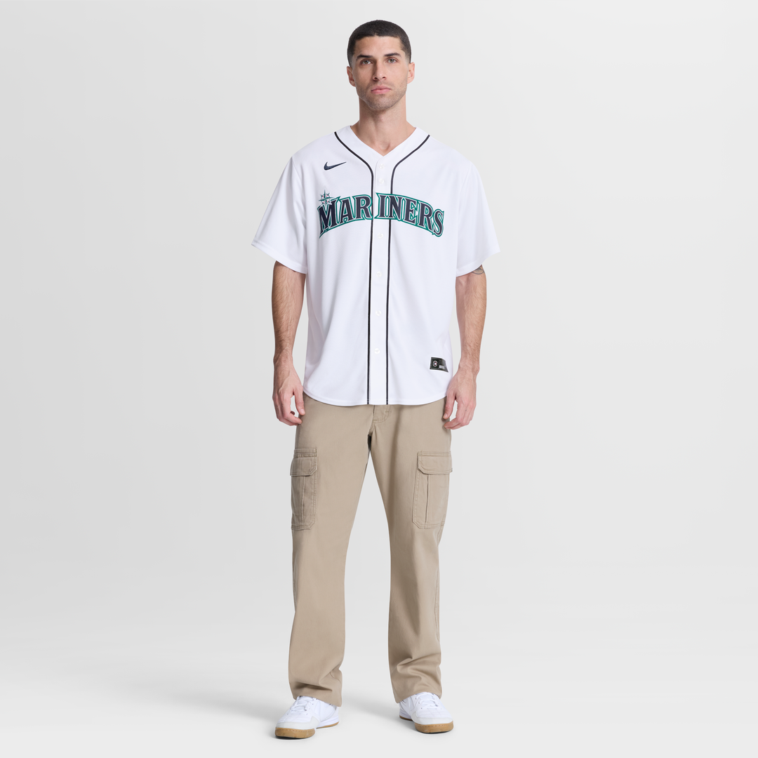 Josh Naylor Seattle Mariners Nike Home Replica Jersey - White | MLB Fan Gear