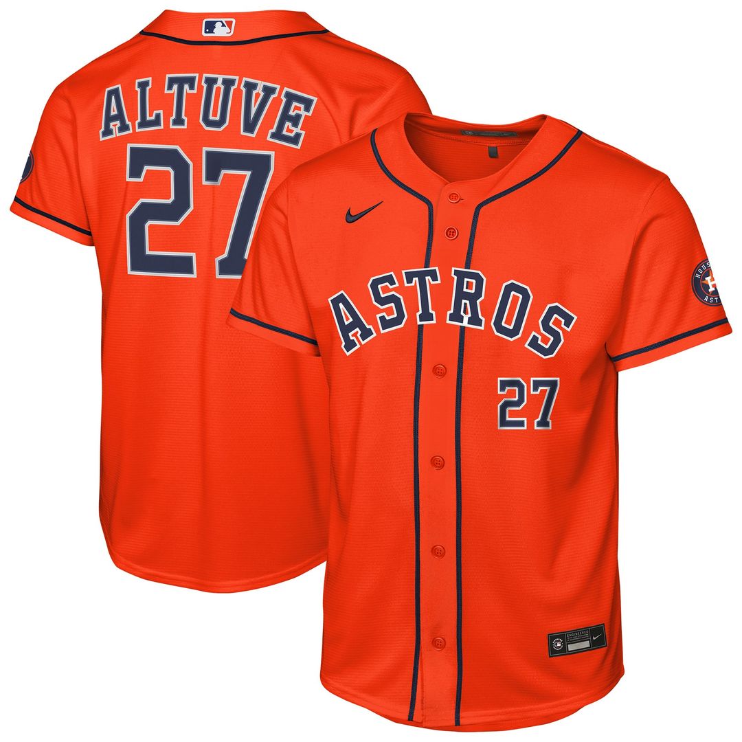 Jose Altuve Houston Astros Nike Youth Home Stadium Jersey - White | MLB Fan Gear