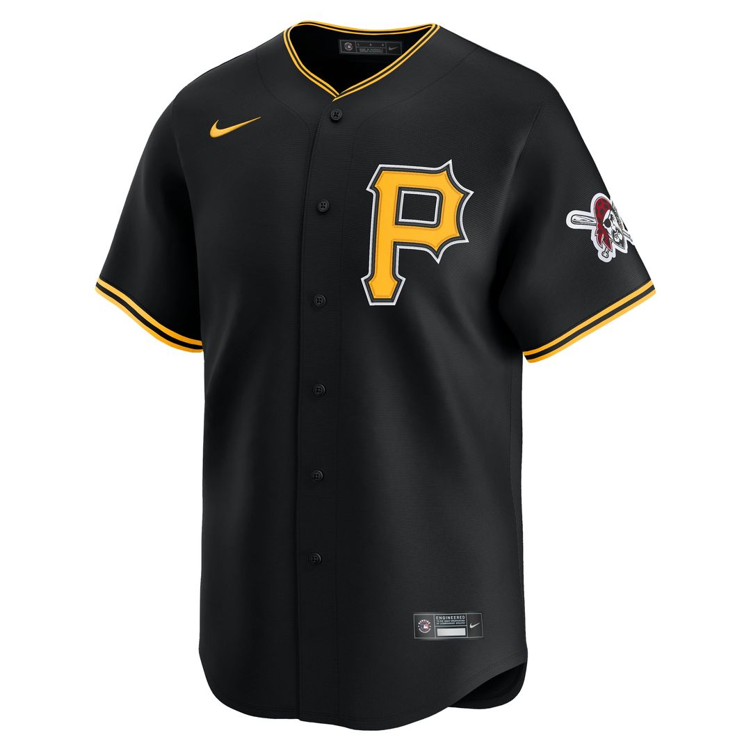 Pittsburgh Pirates Nike Alternate Limited Jersey - Black | MLB Fan Gear